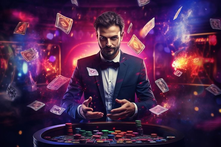 Caribbean Stud Poker game interface on jokerslot Caribbean Stud Poker game interface on jokerslot